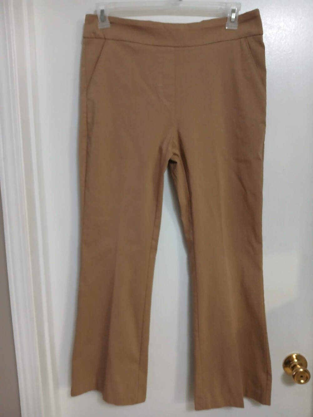 Jenna Rose Womens Pull On Pants Size 14 Color Tan